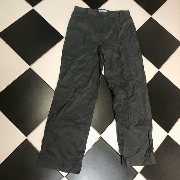 Vintage Y2K Armani Exchange AX Utility Cargo Pants Parachute Dark Olive Green 10